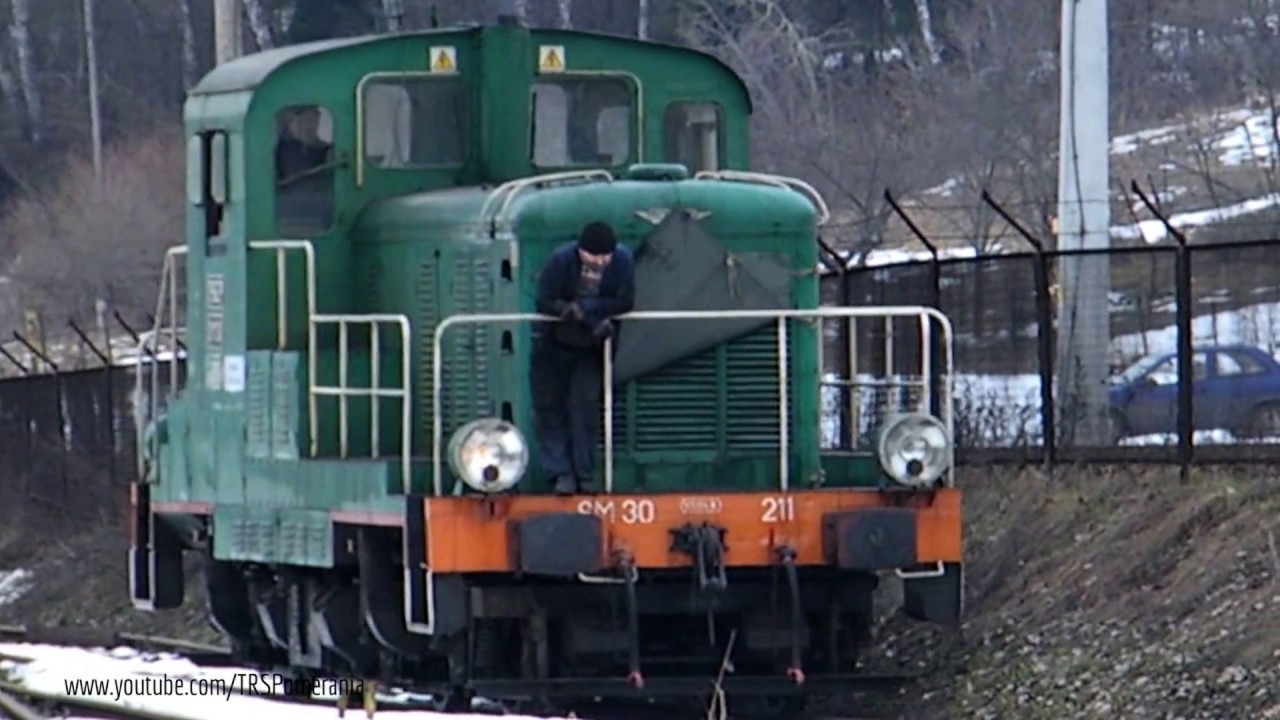 SM30-211 podczas pracy w Chabówce // SM30-211 shunting in Chabowka