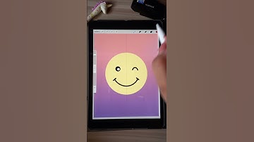 How To Draw Symmetrically In Procreate? | Procreate Tips | #Shorts