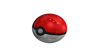 「DESIGN 02」 How to draw Pokeball - Pokemon - SOLIDWORK