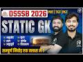 DSSSB 2026 Static GK Complete Class | PRT TGT PGT Static General Knowledge 💯 | ADHYAYAN MANTRA |