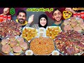 تحدى اكل اجنحه مشويه سندوتشات برجر اللي تقدر تأكله بعجله الحظ والوقت