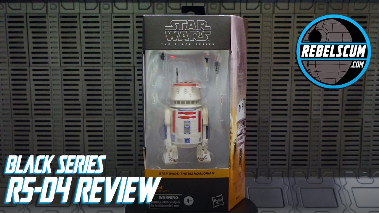 Star Wars The Black Series R5-D4 Action Figure Review - YouTube