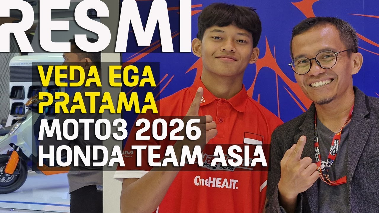 ОФИЦИАЛЬНО: VEDA EGA PRATAMA Moto3 2026 HONDA TEAM ASIA | 
