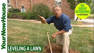 Easy Lawn Leveling - The Great Outdoors