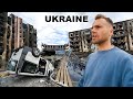 Walking ukraines destroyed streets in war beyond words