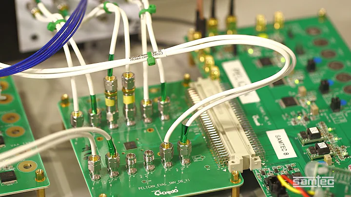 Credo 112 Gbps PAM4 Long Reach Cable Demonstration -- Samtec