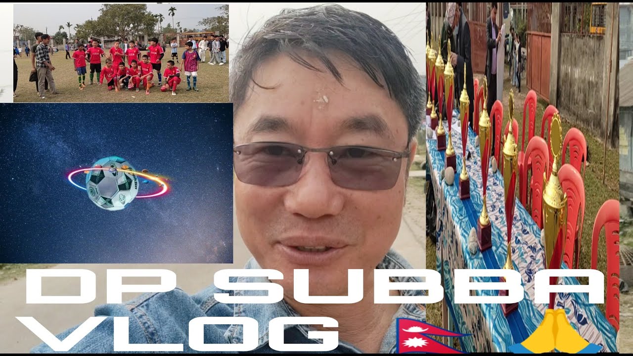 Football match going on dudhe jhapa studium of peption students 2079