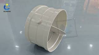 Manual airflow control damper