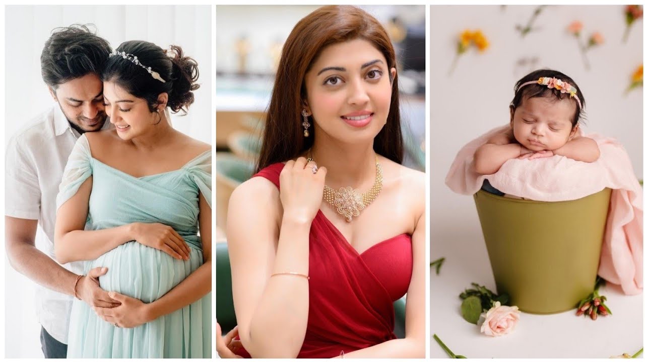 Saguni Actress Pranitha baby face and name revealed first time😍