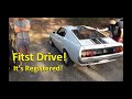 1977 toyota celica Ra28 Build No 42. First Drive! She is Registered!