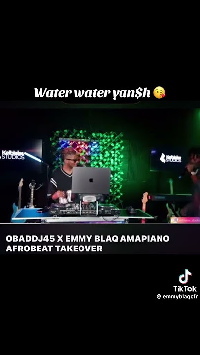 WATER WATER YANSH EMMY BLAQ #hype #emmyblaq #yansh #amapiano #hypeman #tiktok #trending