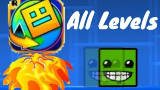 Прохождение Geometry Dash World |100% All Levels|(Мой Аккаунт В Гд Greatehome