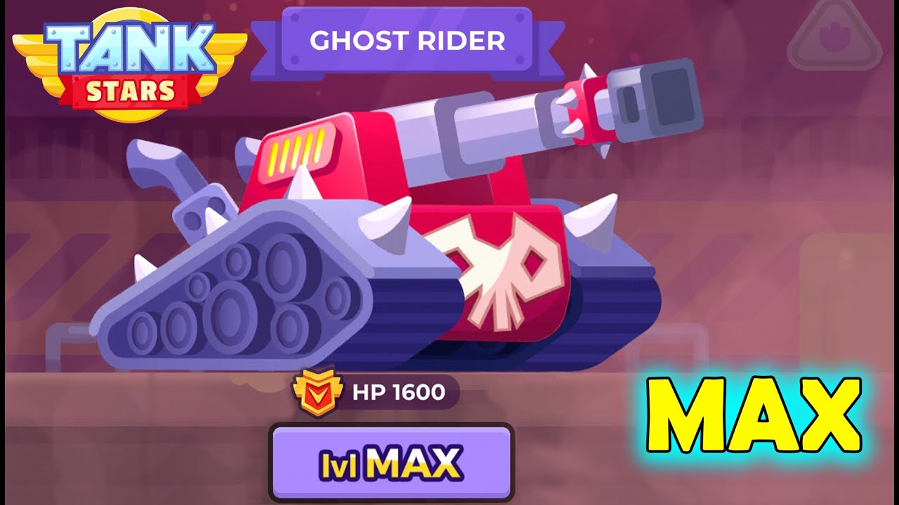 New Tank Ghost Rider Max Now - All Weapons Unlocked #tankstarsnewtank # ...