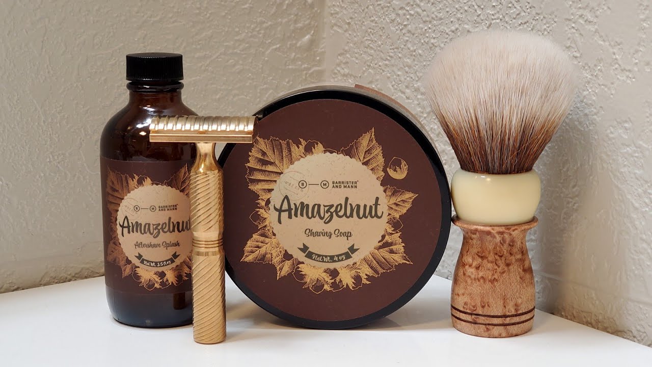 barristerandmannweek Amazelnut, That Darn Rob / AP Shave Co Brush