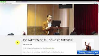 HƯỚNG DẪN LẬP TIẾN ĐỘ THI CÔNG BẰNG PROJECT 2010