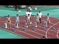 U20女子100mH予選2組 2026