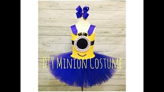 DIY Minion Tutu Dress Costume - YouTube
