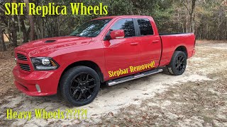 SRT Replica Wheels for the RAM - Install and Review