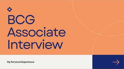 My Personal BCG Associate Interview Experience