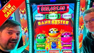 WE BOUGHT A BONUS! NEW GAME! BANK BUSTER! We USED THIS BETTING METHOD For HUGE WINNING SUCCESS!