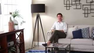 Adesso 6424-01 Director Floor Lamp - Product Review Video