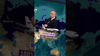 Vladimir Putin vola su uno Ilyushin II-96-300PU .