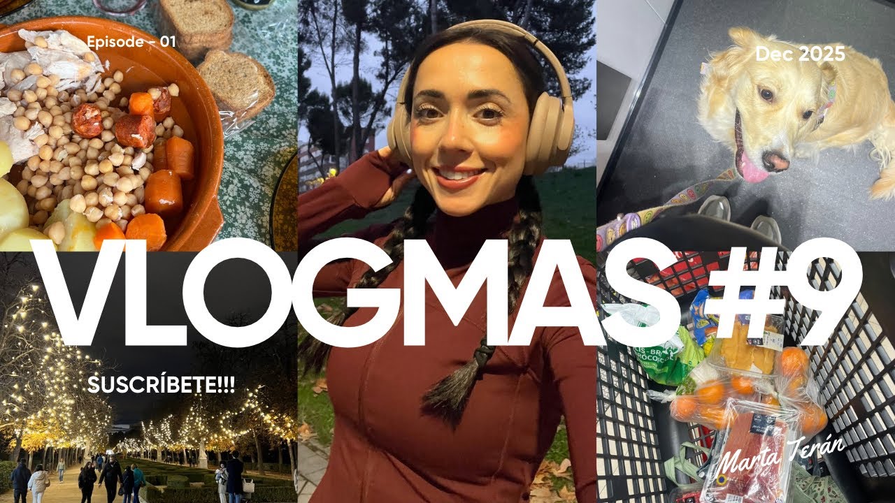 el día para mí, corremos + compra #vlogmas9