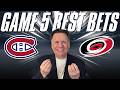 Can The Canes Close Out The Habs? Ross's ECF Game 5 Best Bets | Best Hockey Picks May 29, 2026