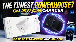GM 25W GaN Charger Unboxing and Review : Is This The Smallest 25W Charger?