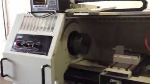 18 X 40 SOUTHWEST INDUSTRIES 2 AXIS CNC   MANUAL FLAT BED LATHE   YouTube2