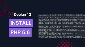 How to Install PHP 5.6 on Debian 12 (Bookworm)