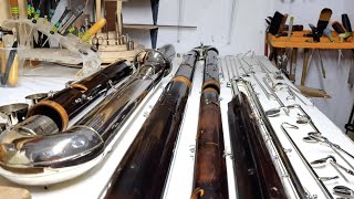 Re-assembling a Heckel contrabassoon!