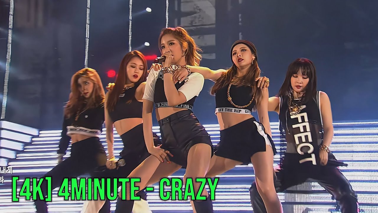 4K LIVE ] 4Minute - Crazy [ 150531 SBS Dream Concert 2015 ] - YouTube