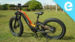 Heybike Hero: A CARBON fullsuspension fat tire Ebike?!