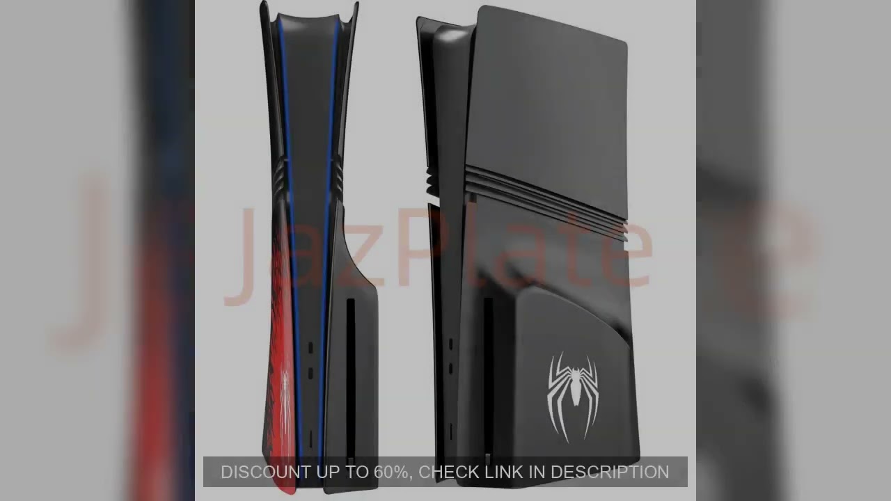 Pro Disc Edition Cover Spider Plastic Plates for New PS5 Pro Console Shell Panels Protective Replace