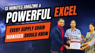Excel Functions for Supply Chain Professionals #supplychainmanagement #excel #data #logistics #viral