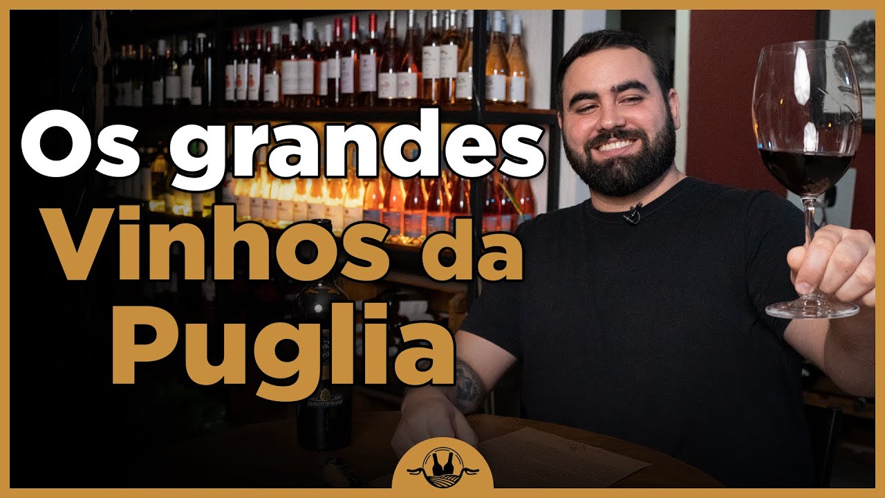 Grandes VINHOS DA PUGLIA na Itália