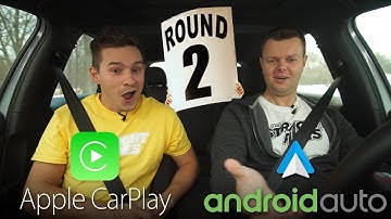Android Auto vs Apple CarPlay 2018 UPDATE REAL WORLD TEST - Yuri and Jakub