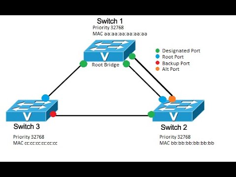 Spanning Tree Protocol (STP) - YouTube