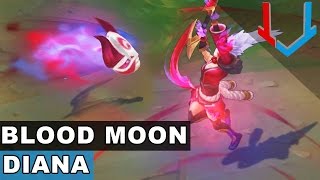 Blood Moon Diana Skin Spotlight (League of Legends)