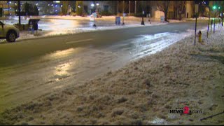 Icy roads continue to impact the Triad as crews work to clear neighborhood roads | Four 2 Five