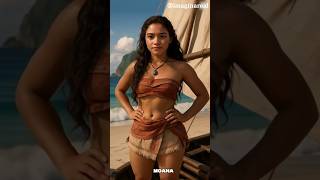Moana in Real Life ✨ | Disney Princess Transformation #shorts  #moana