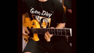Green day - Hold On - Guitar solo #shorts #short