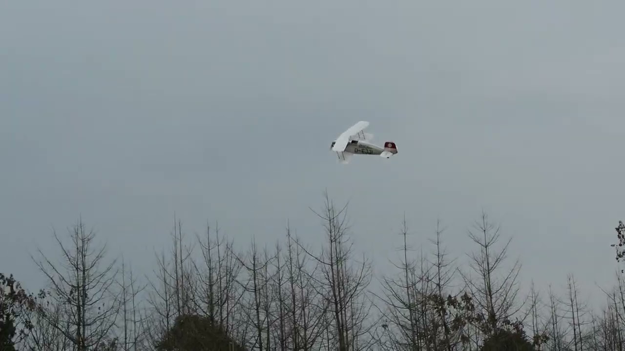 ✈️Bucker Jungmeister 1/5 maiden flight ✈️