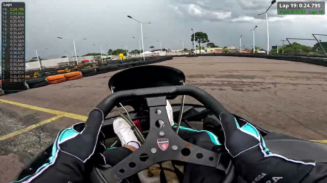 Kart CWB - Traçado 2024 - Shopping Boulevard - Treino - Corrida - 105kg - 04/02/24