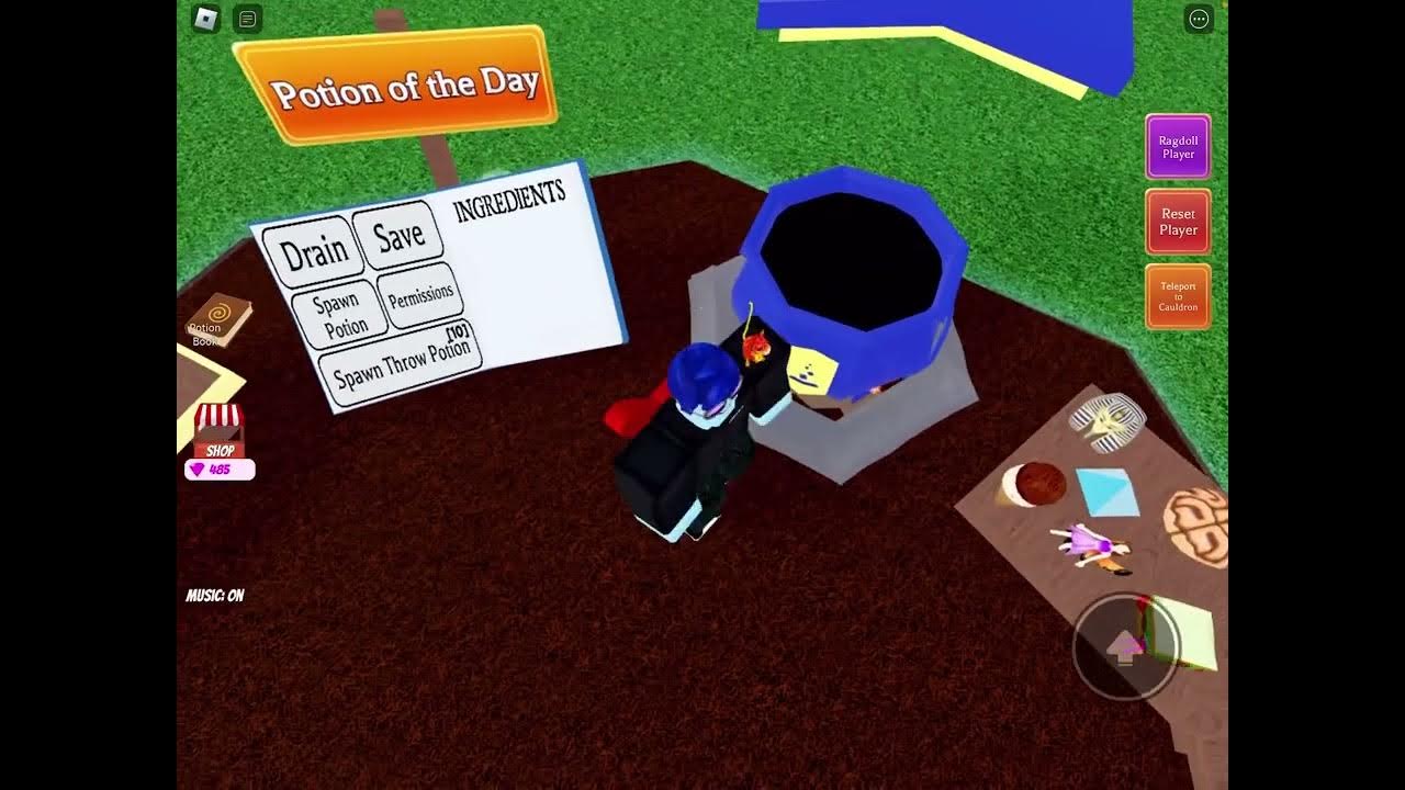 how-to-make-the-bean-drone-potion-in-wacky-wizard-youtube