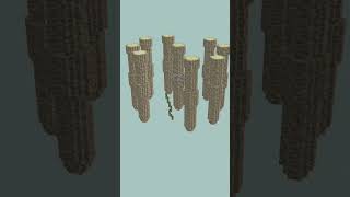 Cubic Castle: Mario Sunshine - Sunbird level. Timelapse build screenshot 5