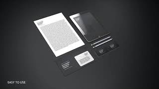 Video Corporate Identity Mockup  | After Effects Template | Product Promo