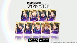 SuperStar JYPNATION JAPAN Artist Introduction "TWICE" with BDZ Card Deck