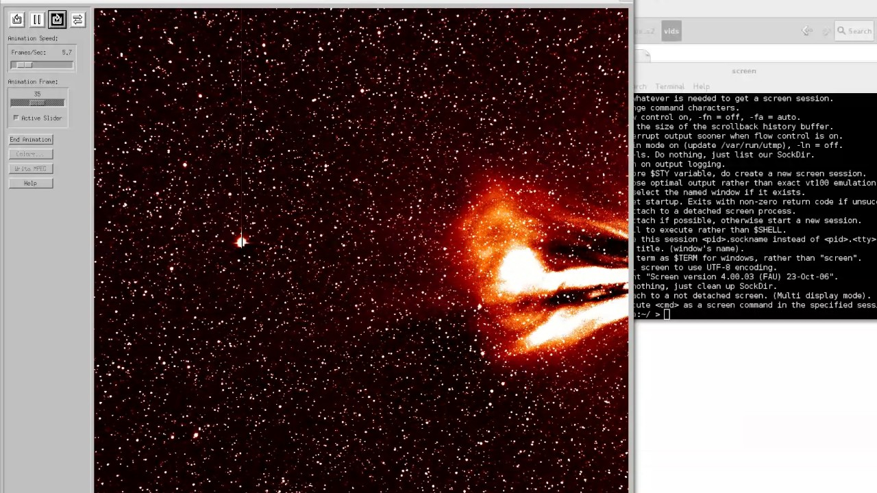 Massive CME - 3rd year astrophysics lab